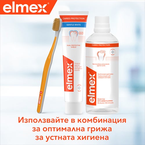 elmex® Caries Protection Gentle White паста за зъби