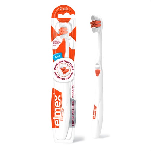 elmex®  Interdental Expert Precision четка за зъби